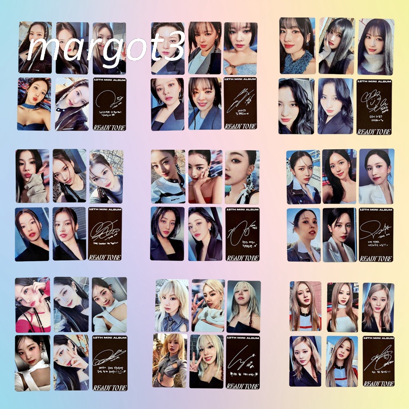 Set 5 Tấm Thẻ Ảnh Nhóm Nhạc Kpop TWICE
