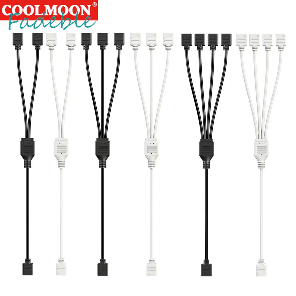 Cáp Chia Cổng 5V 3PIN 1 Sang 2 / 3 / 4 Cho Quạt Máy Tính