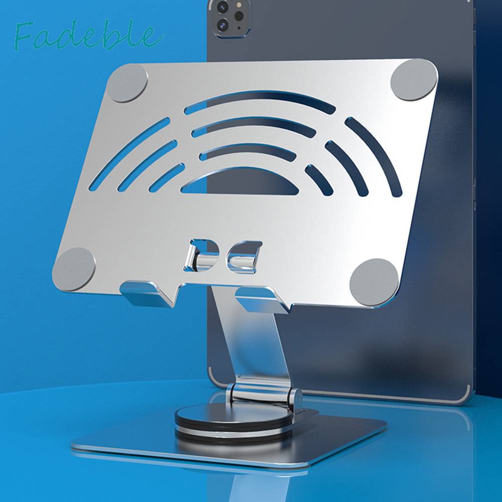 Giá Đỡ Điện Thoại / Máy Tính Bảng Bằng Hợp Kim Nhôm Xoay 360 Độ Để Bàn