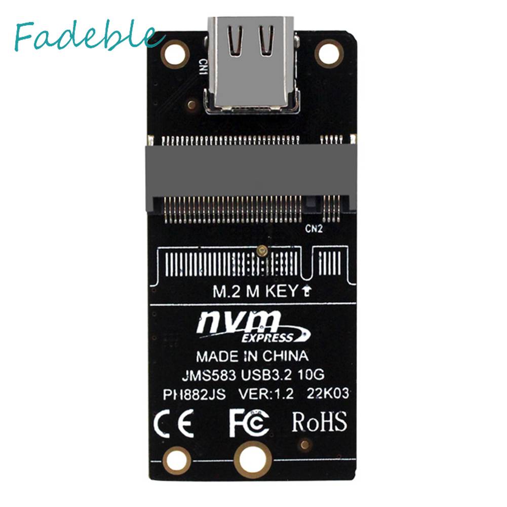 Thẻ Chuyển Đổi NVME M.2 Sang Type-C SSD 10Gbps Hỗ Trợ 2230 2242 2260 2280