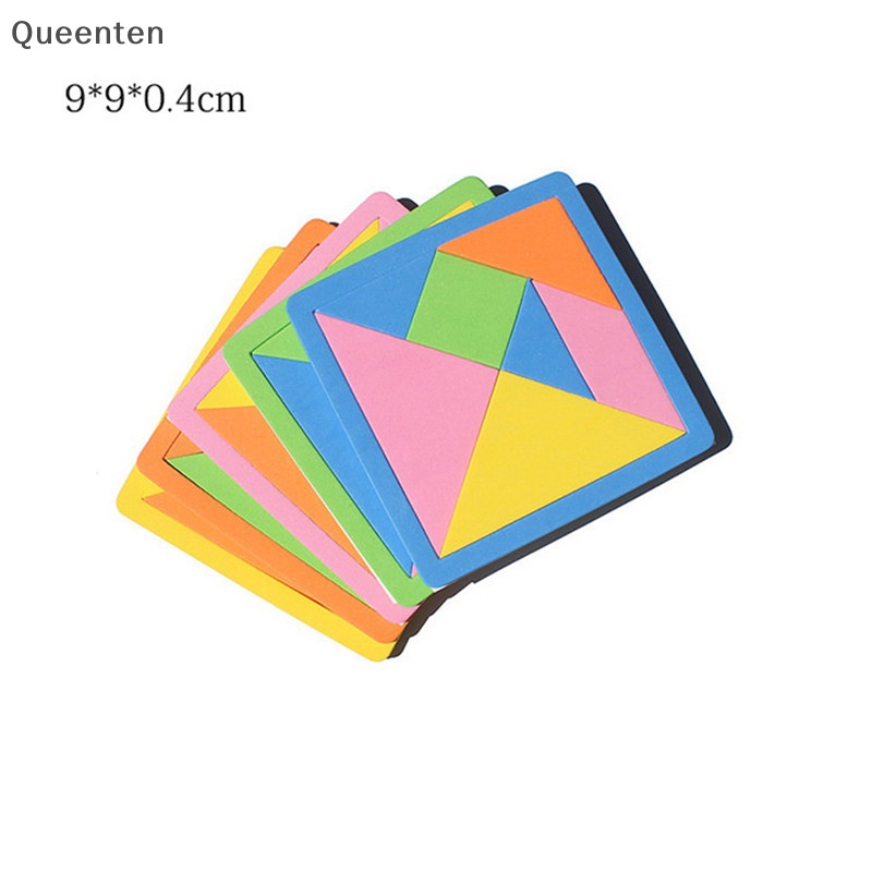 Bộ 7 Miếng Xốp EVA Lắp Ráp Màu Sắc Cho Bé