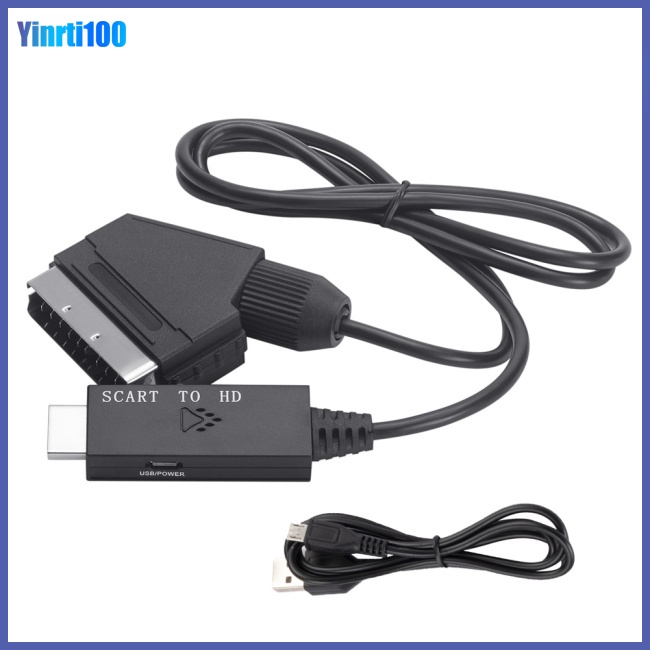 Cáp ChuyểN ĐổI Âm Thanh / Video Yinrti Hd 1080p Scart Sang Hdmi