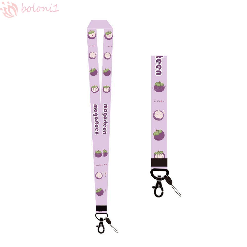 Dây đeo cổ buộc điện thoại họa tiết trái cây dễ thương bắt mắt
