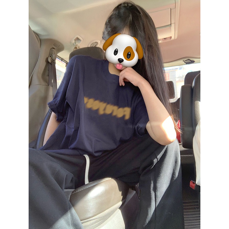 Áo Thun 100% Cotton Tay Ngắn Dáng Suông In Họa Tiết Hoạt Hình Phong Cách Hàn Quốc Thời Trang Unisex Size 5XL