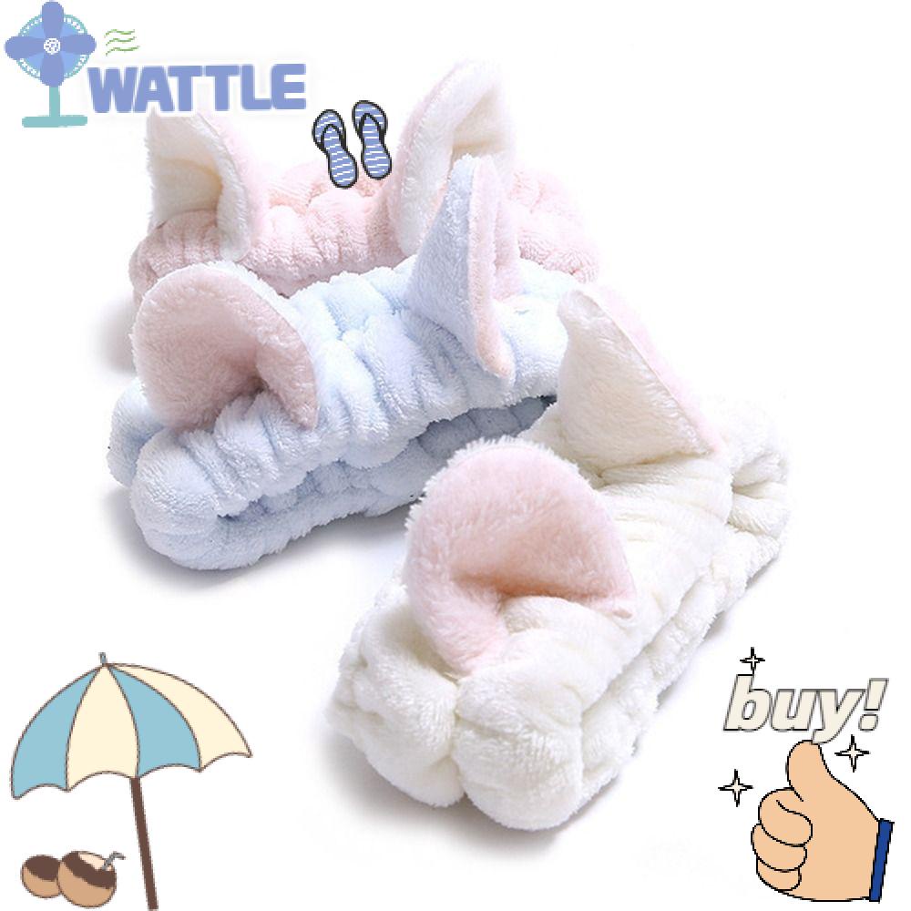 Băng Đô Tai Mèo Bằng Lông Cừu San Hô Mềm Mại Cho Nữ