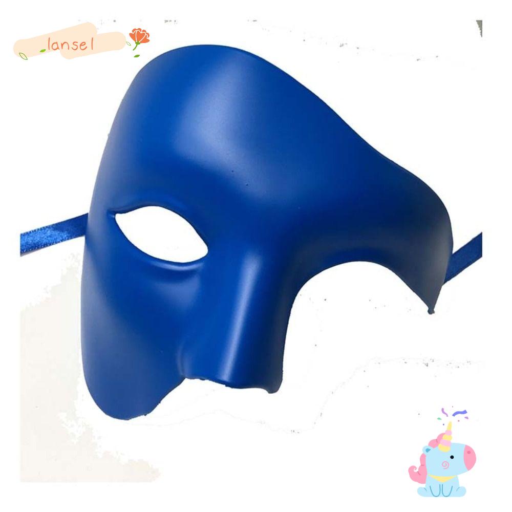 Mặt Nạ Nhựa Nửa Mặt Hóa Trang Lễ Hội Punk Sáng Tạo Cho Nam Và Nữ