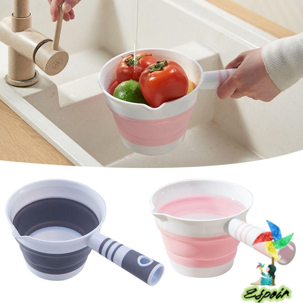 Gáo Múc Nước Bằng Nhựa Dày Dặn Có Thể Gấp Gọn Tiện Dụng