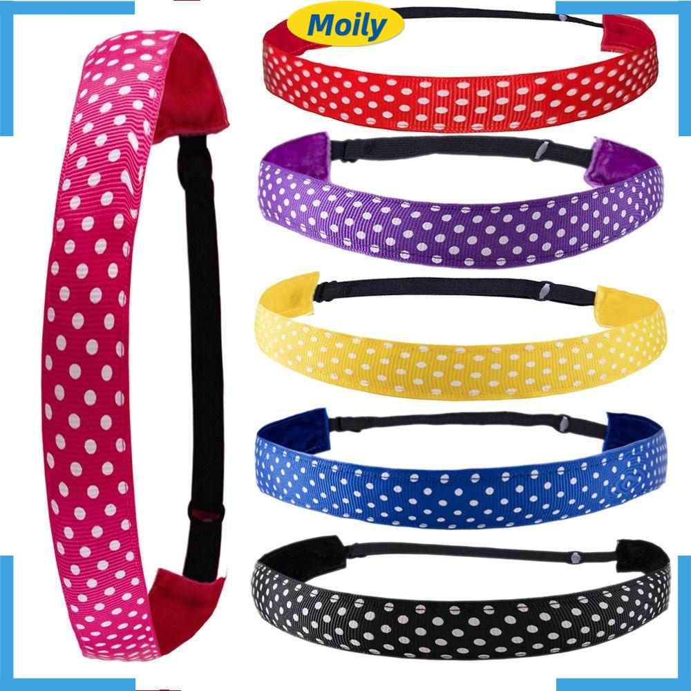 Bộ 2 Băng Đô Thể Thao Chống Trượt Thấm Hút Mồ Hôi Cho Người Lớn Và Trẻ Em