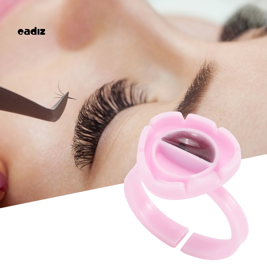 Set 100 Giá Đỡ Lông Mi Giả Hình Trái Tim Dễ Sử Dụng Dành Cho Nữ