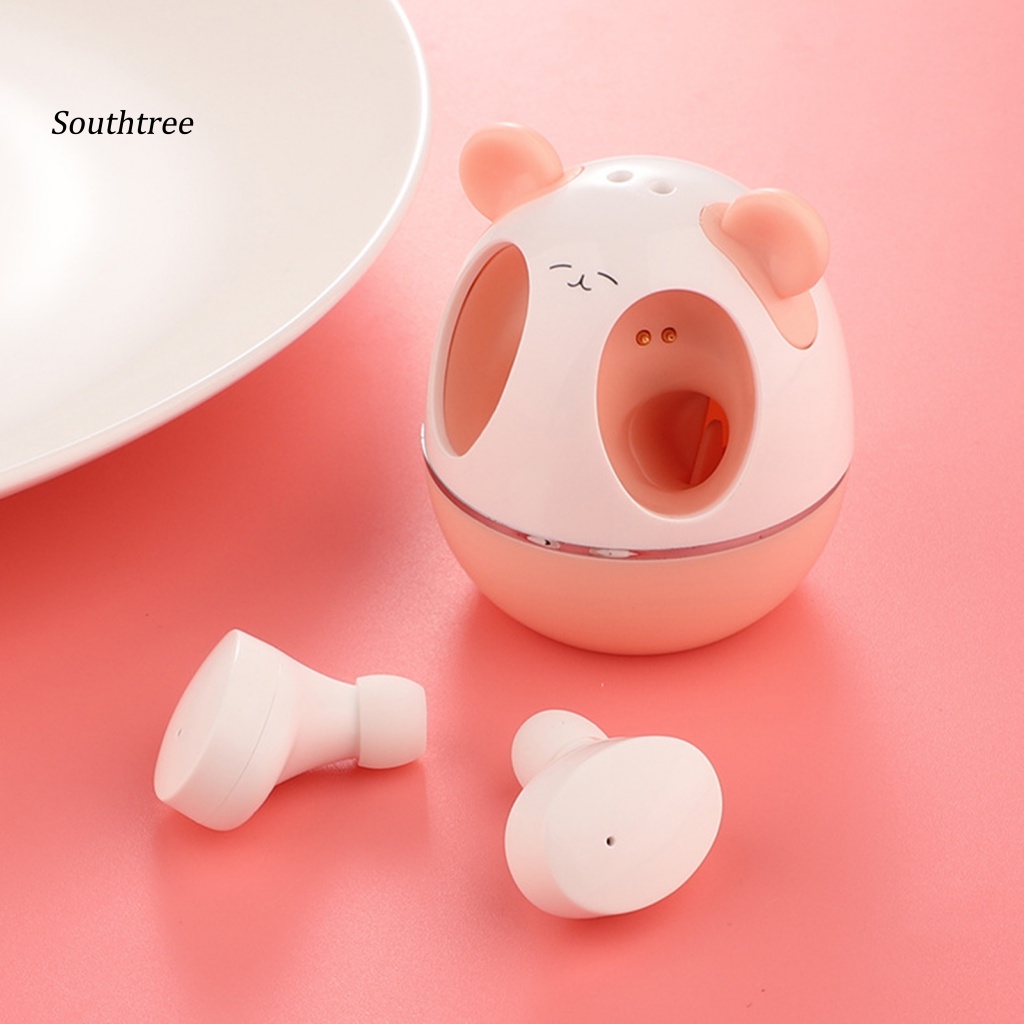 Tai Nghe Nhét Tai TWS Bluetooth Không Dây Âm Thanh Nổi Kiểu Dáng Dễ Thương