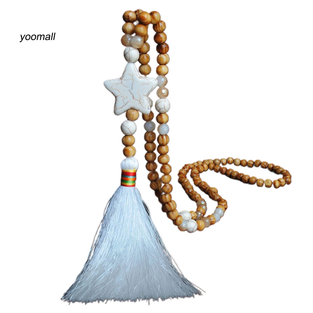 Vòng cổ Tua Rua Phong Cách Bohemian Cho Nữ