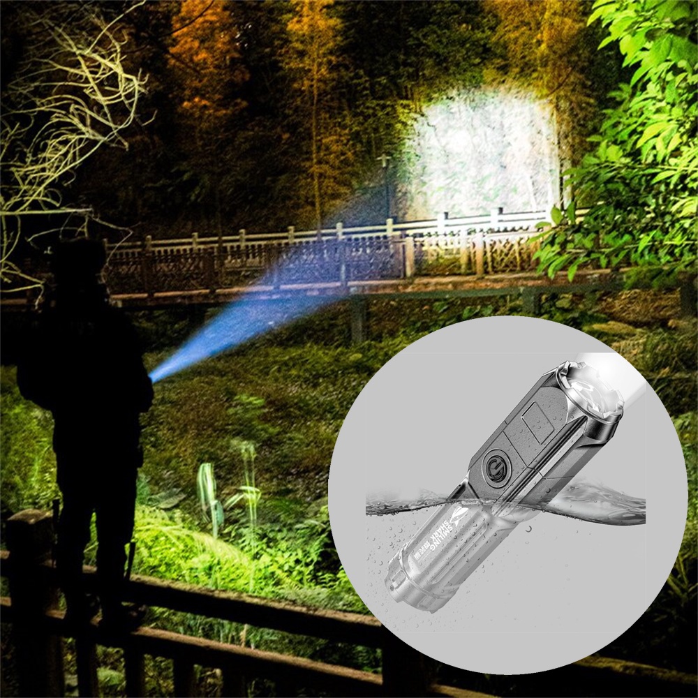 Đèn Pin LED Yanqueens ABS Sức Chứa Lớn Tiện Dụng