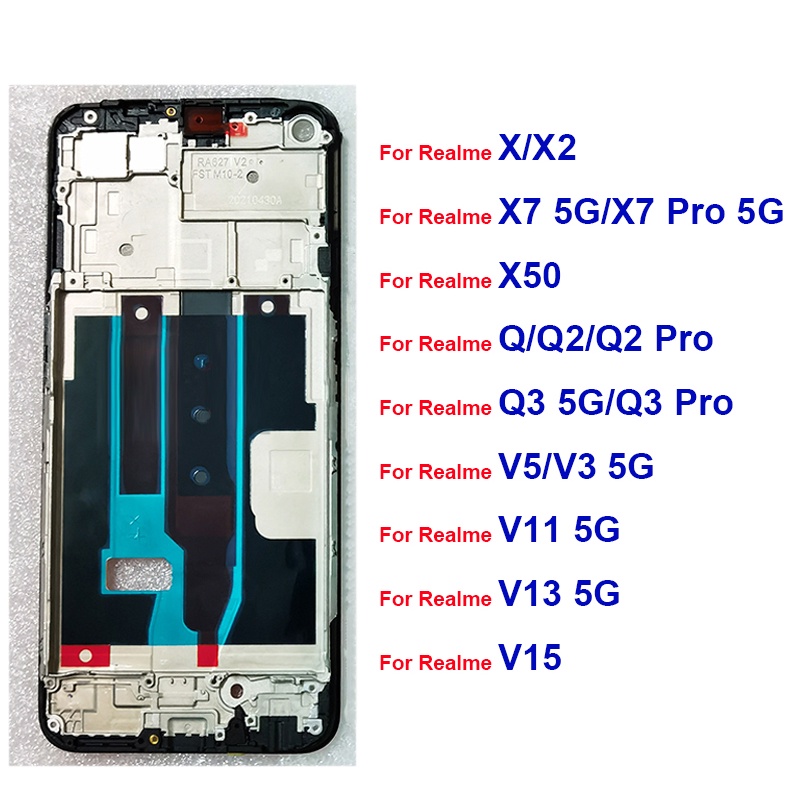 Khung Màn Hình LCD Phía Trước Cho OPPO Realme X7 Q Q2 Q3 Pro X X2 X50 V11 V3 V5 V13 V15