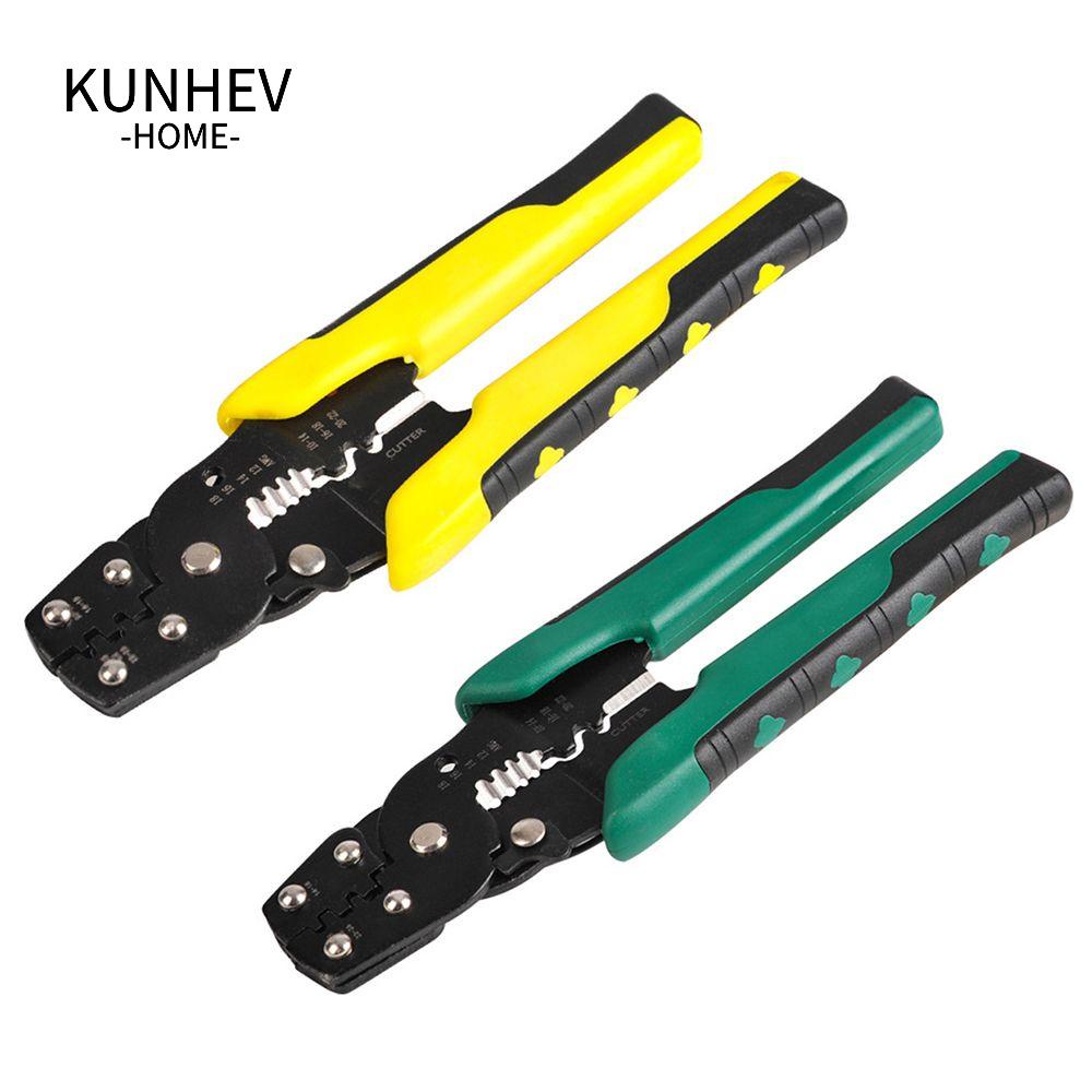 KUNHEV Kìm Tuốt Dây Điện Có Thể Điều Chỉnh Siêu Bền Tiện Dụng