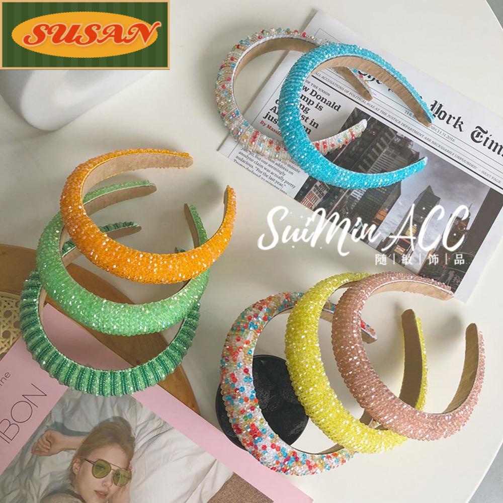 Băng Đô Đính Đá Lấp Lánh Sang Trọng