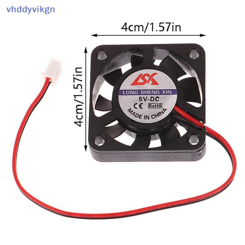 1 Quạt Tản Nhiệt 4010 5V 12V 24V 4CM Cho CPU Máy Tính