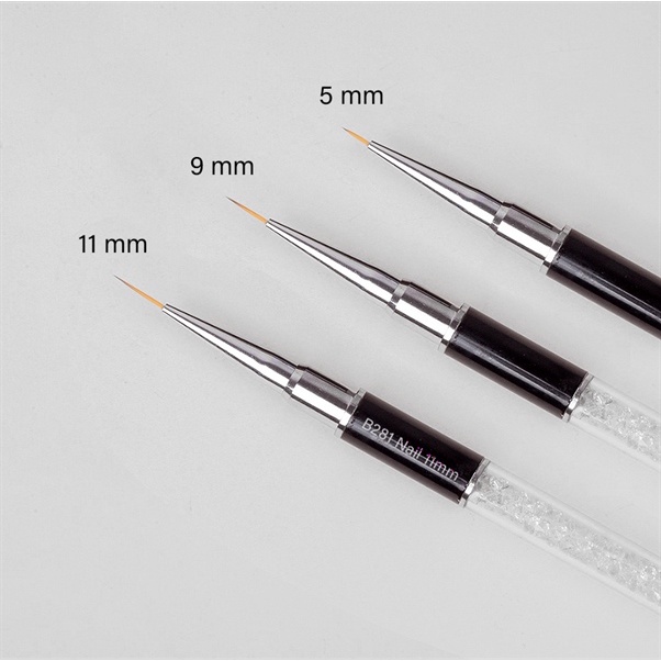 Cọ vẽ nét cán đá, cọ vẽ móng, vẽ nails
