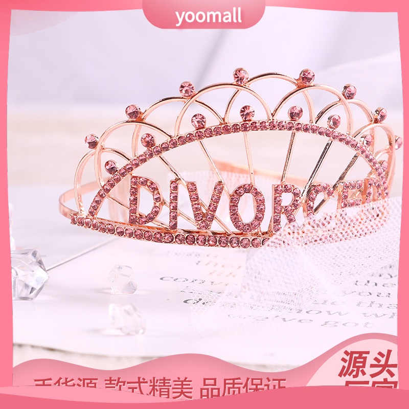 Cài Tóc Hình Vương Miện Đính Đá Sang Trọng Cho Nữ