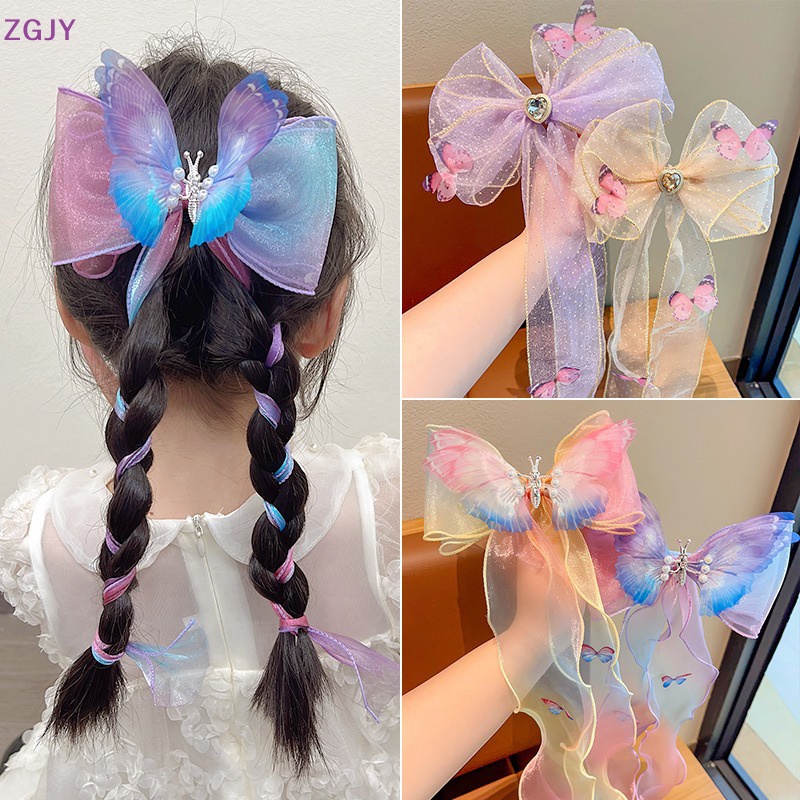 Kẹp Tóc Hình Nơ Xinh Xắn Cho Bé Gái Mới