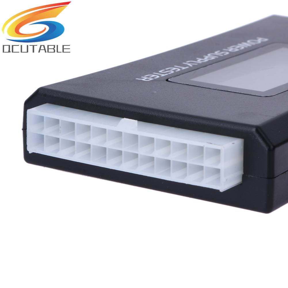 Dụng Cụ Kiểm Tra Nguồn Điện 20 / 24 Pin Với Màn Hình LCD Kỹ Thuật Số