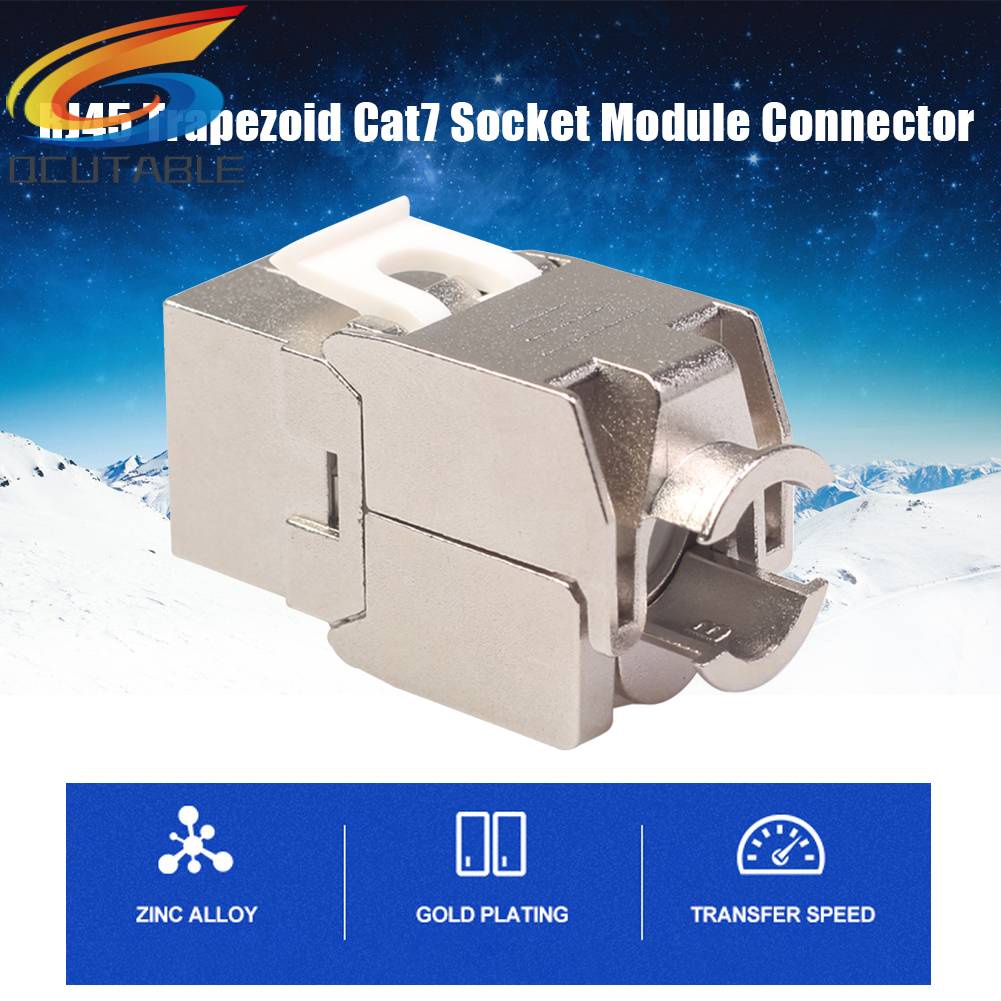 Mô Đun Kết Nối Mạng RJ45 Trapezoid Cat7 FTP 10G