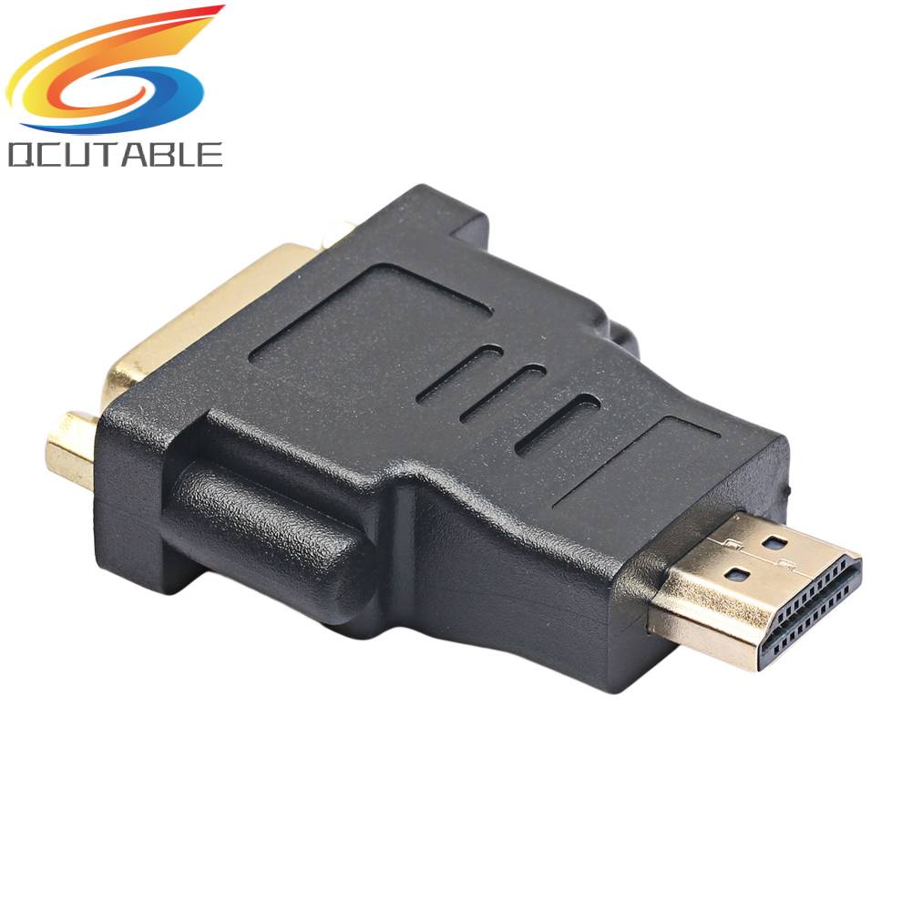 Đầu ChuyểN DVI-I Dual Link (24 + 5pin) Sang HDMI-compatible HDTV DVD LCD