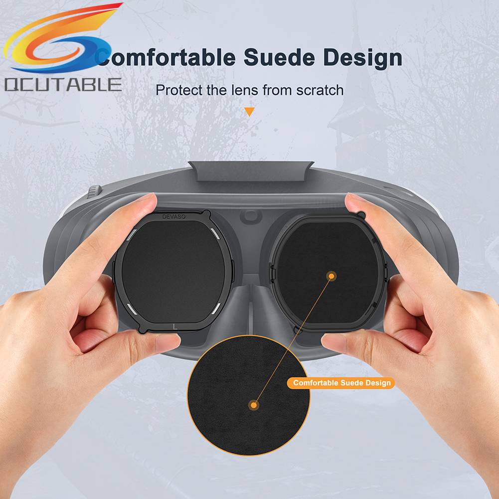 1 Cặp Đệm Bảo Vệ Ống Kính Máy Ảnh PS VR2