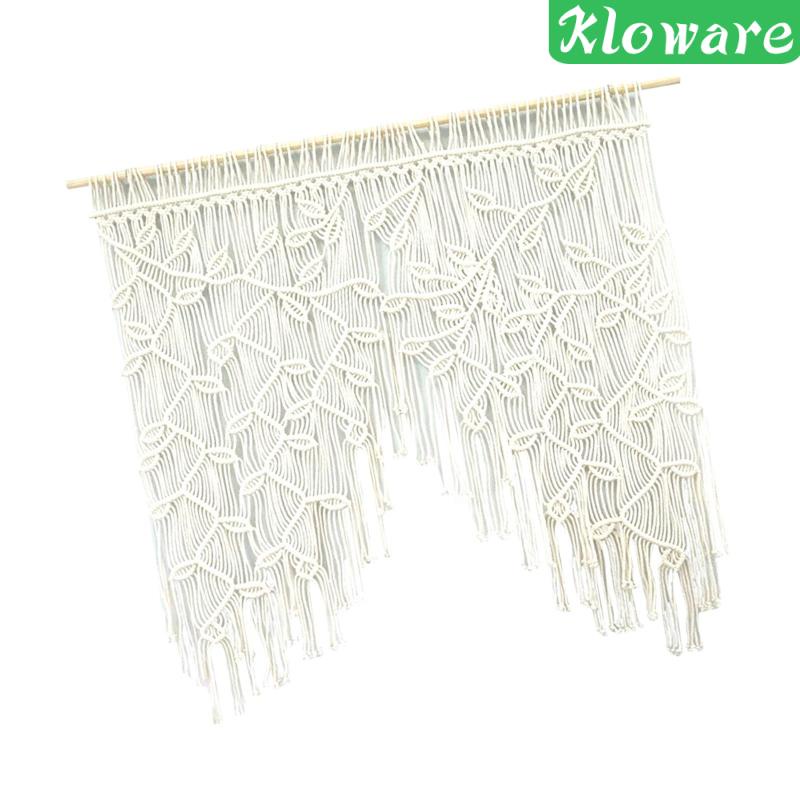 Dây Lá Macrame Treo Tường Trang Trí Phòng Ngủ