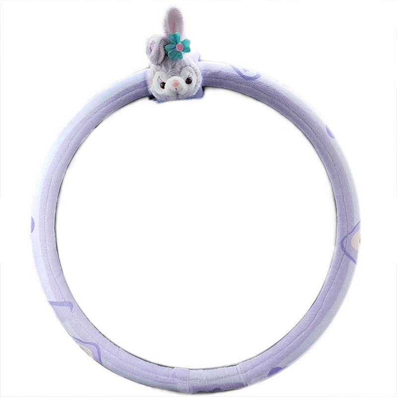 Car Electric Vehicle Steering Wheel Safety Belt Cover Car Decoration Kit Rearview Mirror Stellalou Car Decoration Car Interior Decoration lTp7