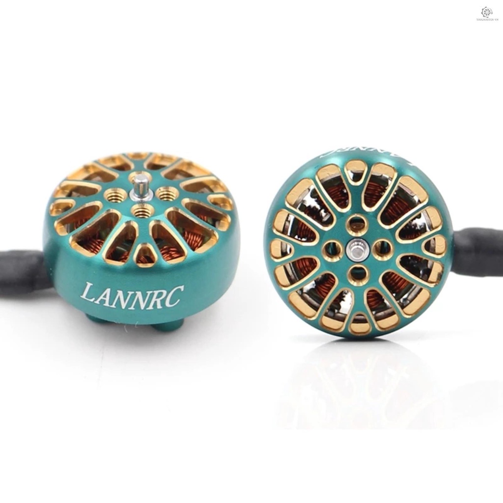 Set 4 Động Cơ Không Chổi Than 1404 PLUS 3800KV 2~4S Lipo 1.5mm Cho Drone 2~4inch