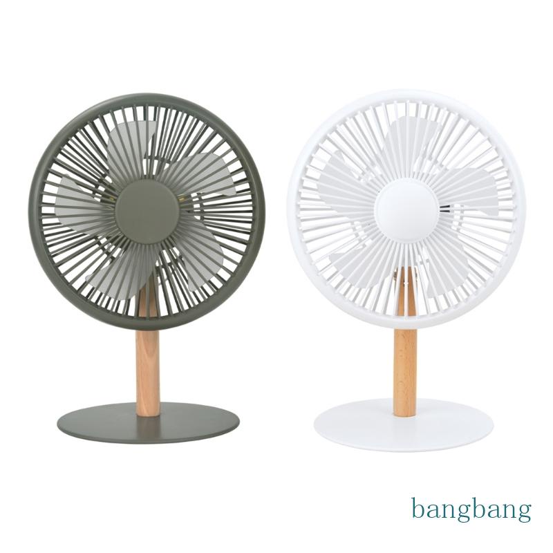 Quạt Điện 4 Tốc Độ 2000mAh Có Đèn LED Dùng Khi Đi Bộ Đường Dài