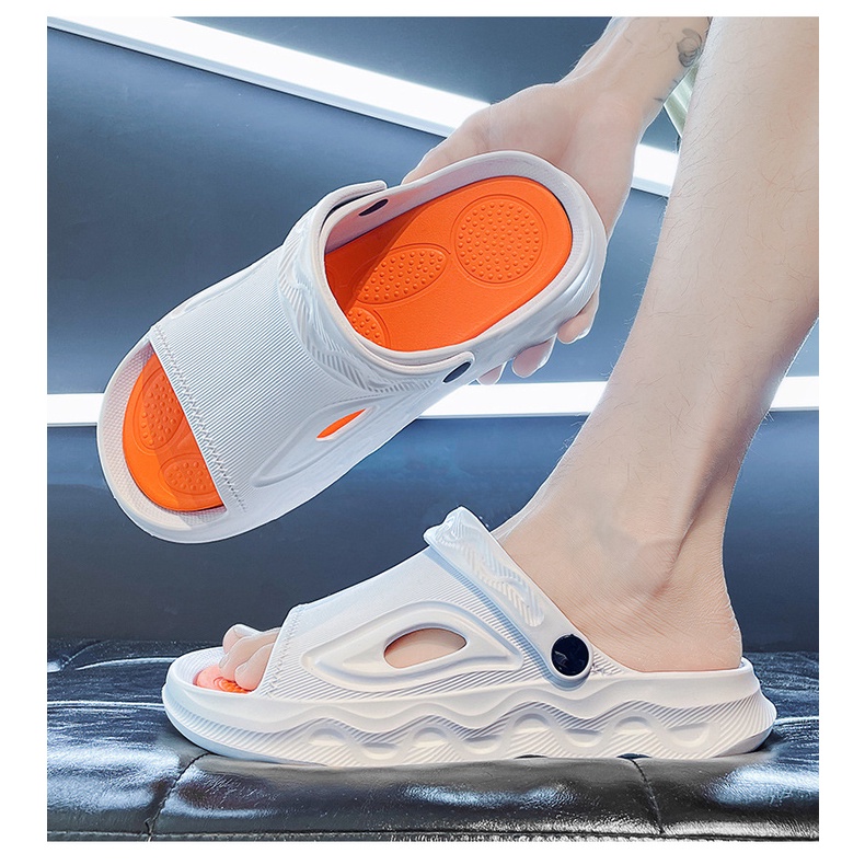 Giày Sandal Đế Mềm Chống Trượt Cỡ Lớn Thời Trang Mùa Hè Cho Nam