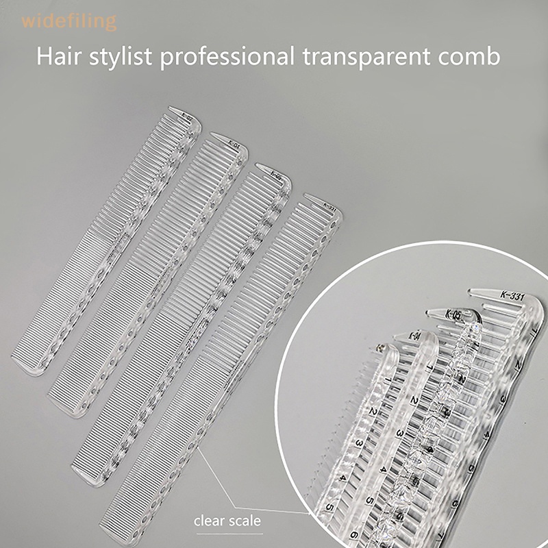 Lược Chải Tóc Trong Suốt Chuyên Dụng Cho Salon Làm Tóc