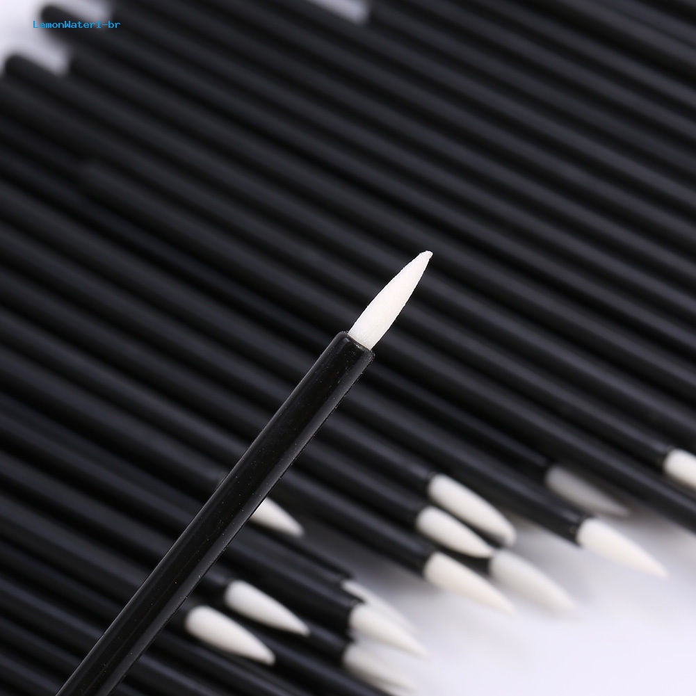 Bộ 100 Cọ Trang Điểm Mắt Dùng Một Lần Tiện Dụng