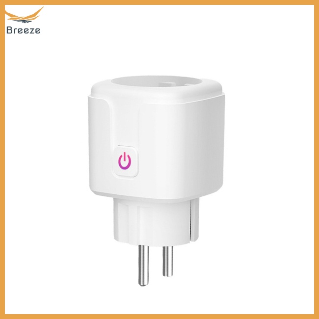 Ổ Cắm Điện Thông Minh 16a Ac 100-240v Điều Khiển Bằng Giọng Nói Tiện Dụng