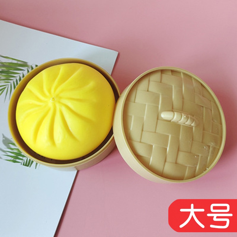 Giải nén đồ chơi thông hơi, bánh bao mô phỏng phục hồi chậm