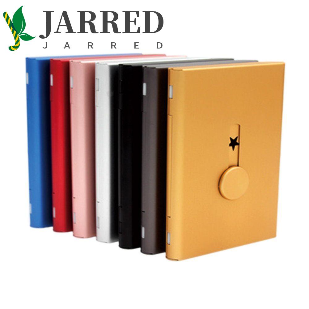 JARRED Ví Đựng Thẻ Tín Dụng / Danh Thiếp Bằng Tay Sáng Tạo Nhám Cho Nam