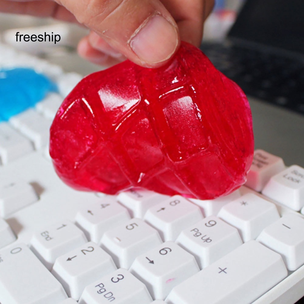 Gel Mềm Làm Sạch Bụi Bẩn Trên Xe Hơi / Bàn Phím Tiện Dụng