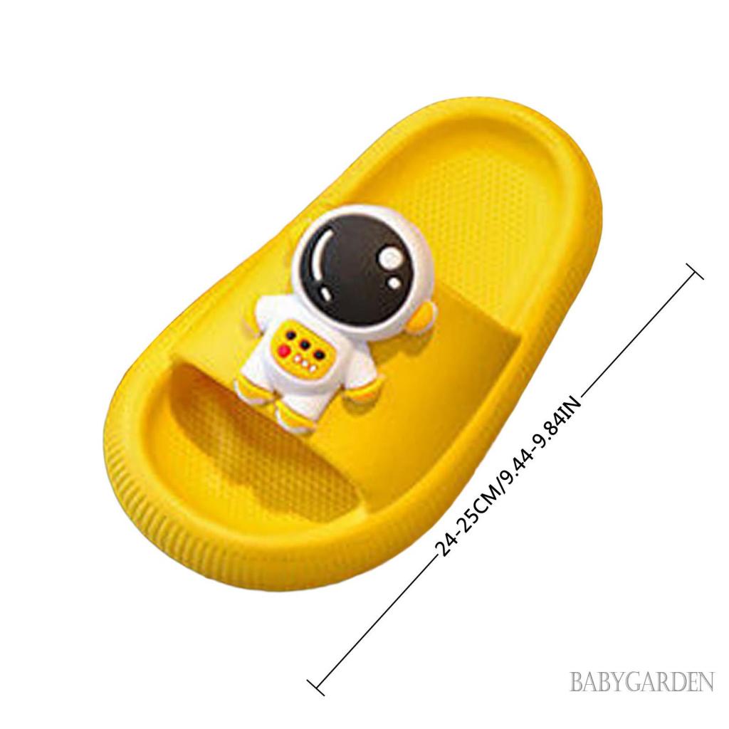 Dép Đi Trong Nhà Chống Trượt Mềm Mại Họa Tiết Phi Hành Gia Hoạt Hình Dành Cho Trẻ Em