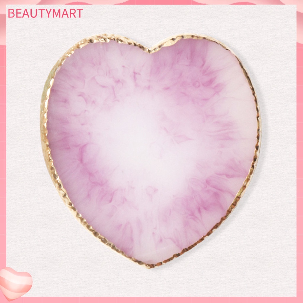 Khay Đựng Màu Sơn Móng Tay Bằng Nhựa Hình Trái Tim Tinh Tế