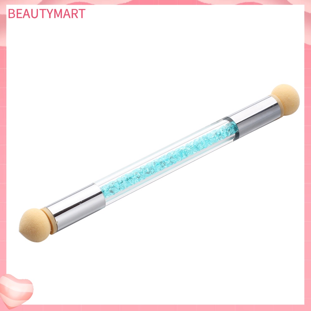 Cọ Mút Hai Đầu Đính Đá Trang Trí Móng Tay Nghệ Thuật Cho Nữ