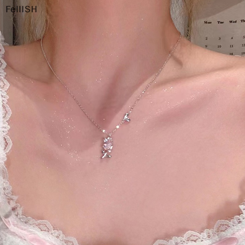 Vòng Cổ Choker Hình Hoa Tulip Màu Bạc Thời Trang Dành Cho Nữ 439br