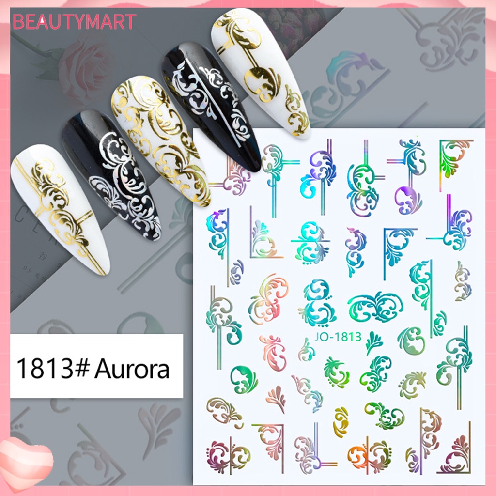 Miếng Dán Trang Trí Móng Tay Tự Dính Không Gây Kích Ứng Đa Năng