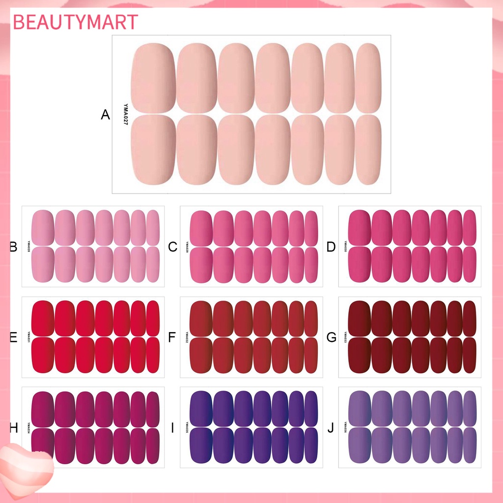 Miếng Dán Móng Tay Tự Dính Siêu Mỏng Độc Đáo Cho Nữ