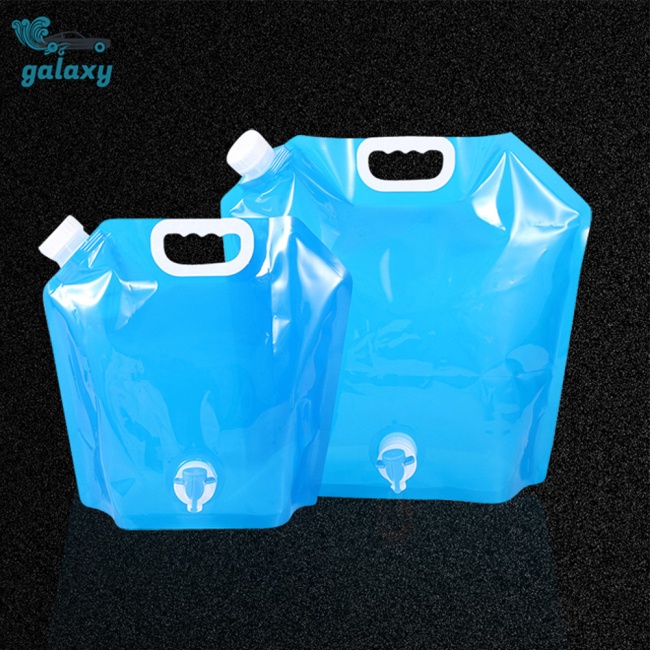 Galaxy Túi Đựng Nước Dung Tích 5 / 10l Có Thể Gấp Gọn Tiện Dụng Khi Đi Du Lịch