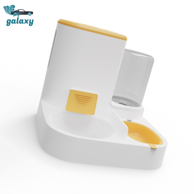 Galaxy Bát Uống Nước Tự Động Bằng Sứ Và Thép Không Gỉ Cho Thú Cưng