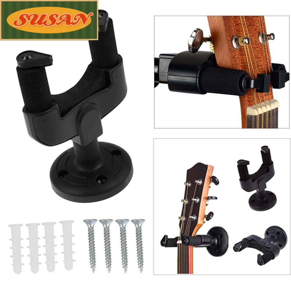 SUSANS Giá Đỡ Gắn Tường Cho Đàn Ghita Bass Ukulele Banjos