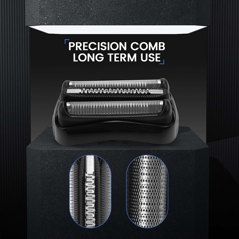 Đầu Dao Cạo Thay Thế 21B Cho Braun Series 3 Electric Shavers 301S,310S,320S,330S,340S,360S,3010S,3020S,3030S,3040