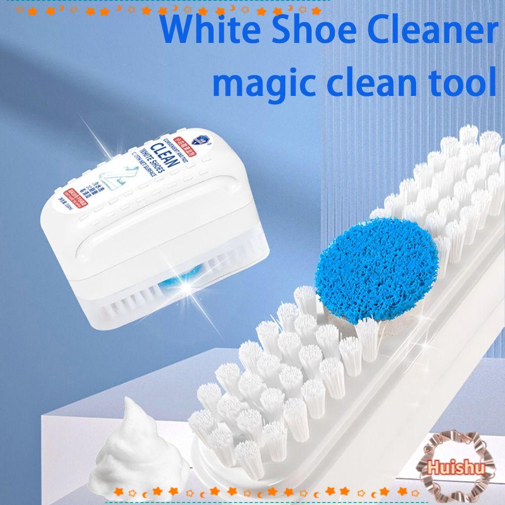 Bàn Chải Mút Xốp Làm Sạch Giày Màu Trắng 100ml Có Thể Tái Sử Dụng