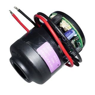 Quạt không chổi than ba pha công suất cao 25.2V 350W 120000 Quạt chân không động cơ không chổi than tốc độ siêu cao RPM Động cơ đường kính 50.2mm